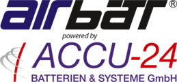 Logo Airbatt powered by ACCU-24
